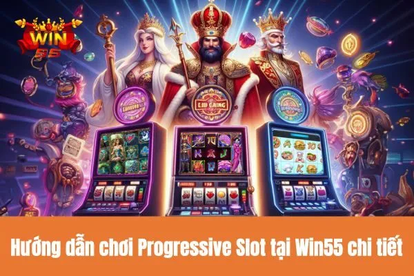 Hướng dẫn chơi Progressive Slot tại Win55 chi tiết