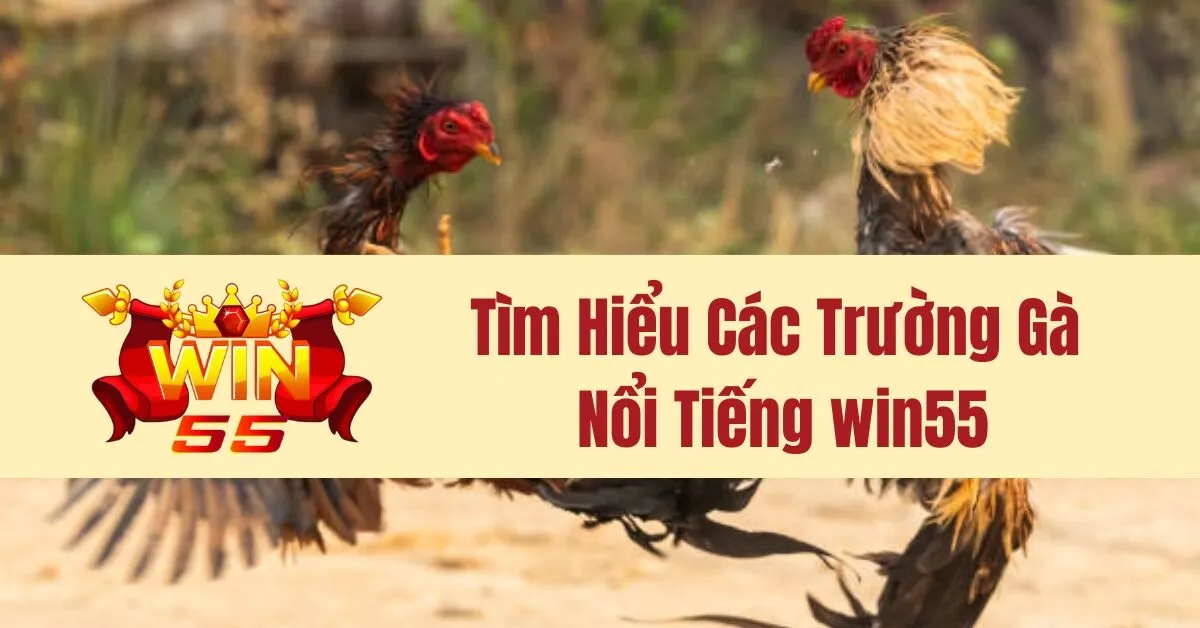 Tìm Hiểu Các Trường Gà Nổi Tiếng win55